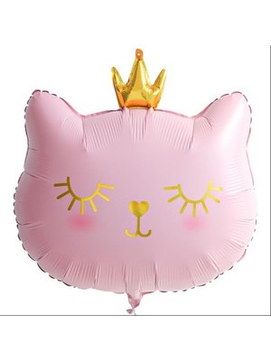 Шар (30''/76 см) Фигура, КОТЕНОК ПРИНЦЕССА